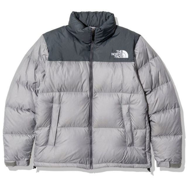 THE NORTH FACE(ザノースフェイス)のタグ付き新品 ザ ノースフェイス ヌプシジャケット 2022AW グレー XL メンズのジャケット/アウター(ダウンジャケット)の商品写真