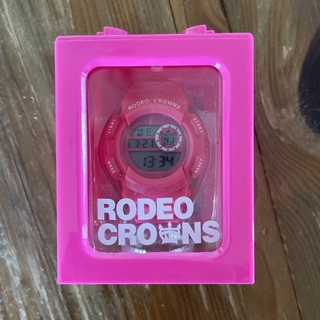 ロデオクラウンズ(RODEO CROWNS)のRODEOCRONS腕時計ピンク(腕時計)