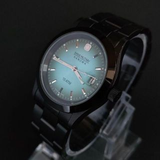 SWISS MILITARY - 【極美品】スイスミリタリー HANOWA ブラック