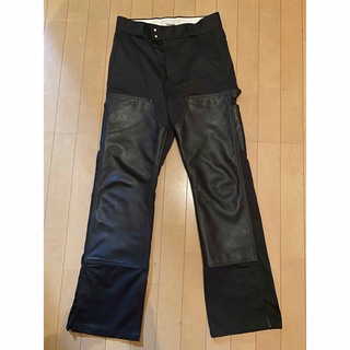 シュプリーム(Supreme)のVuja de adagio leather trousers size1(デニム/ジーンズ)
