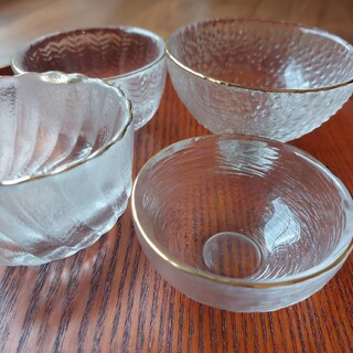 金縁ガラス小鉢(食器)