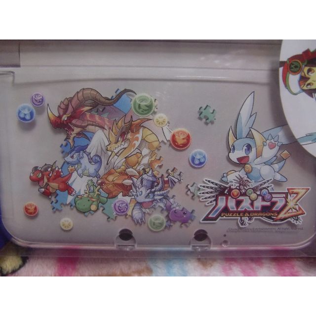 Tenyo(テンヨー)の3DSLL用 キャラプレカバー パズドラZ (シロップ) エンタメ/ホビーのゲームソフト/ゲーム機本体(その他)の商品写真