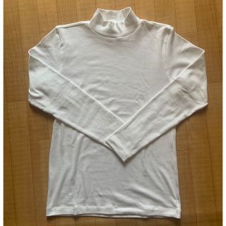 ムジルシリョウヒン(MUJI (無印良品))のハイネックストレッチフライス（無印）(Tシャツ(長袖/七分))