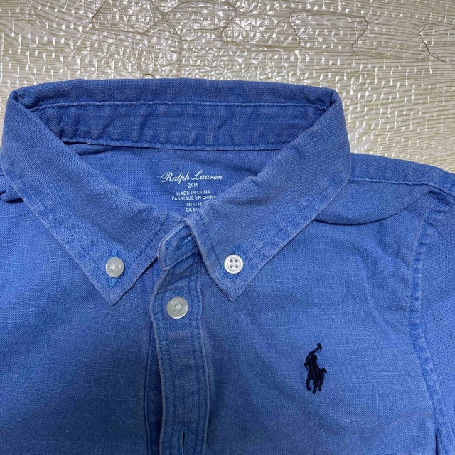 Ralph Lauren(ラルフローレン)の【美品】ラルフローレン　ロンパース　24M キッズ/ベビー/マタニティのベビー服(~85cm)(ロンパース)の商品写真