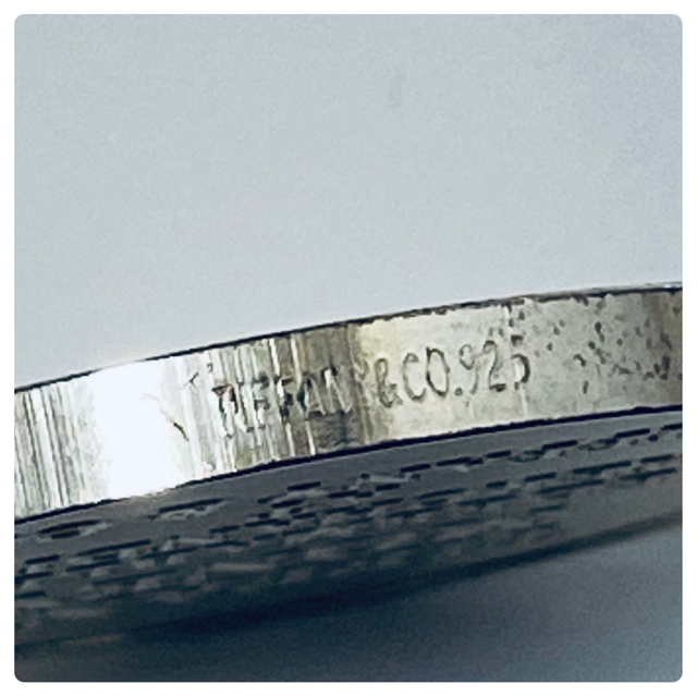 Tiffany ティファニー　銀貨25ドル　コイン　マネーコイン