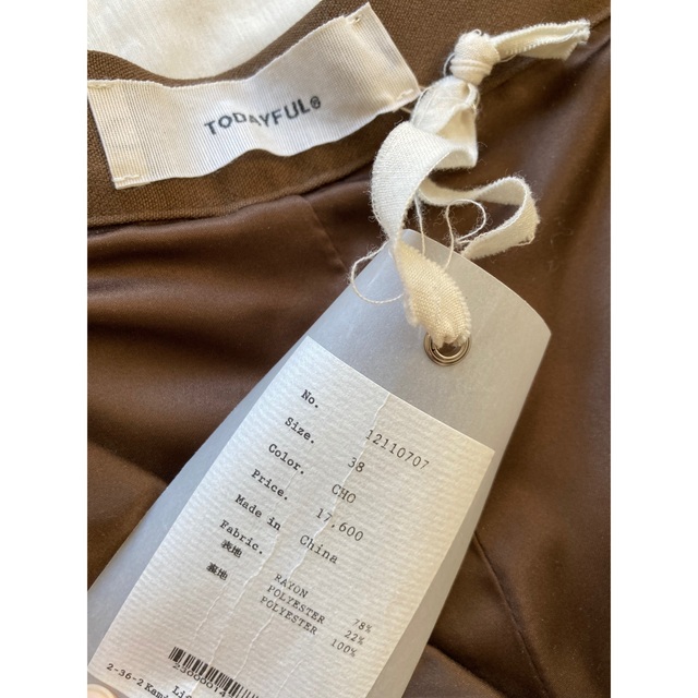 TODAYFUL - LIFE's TODAYFULトゥデイフル タックスラックスパンツの ...