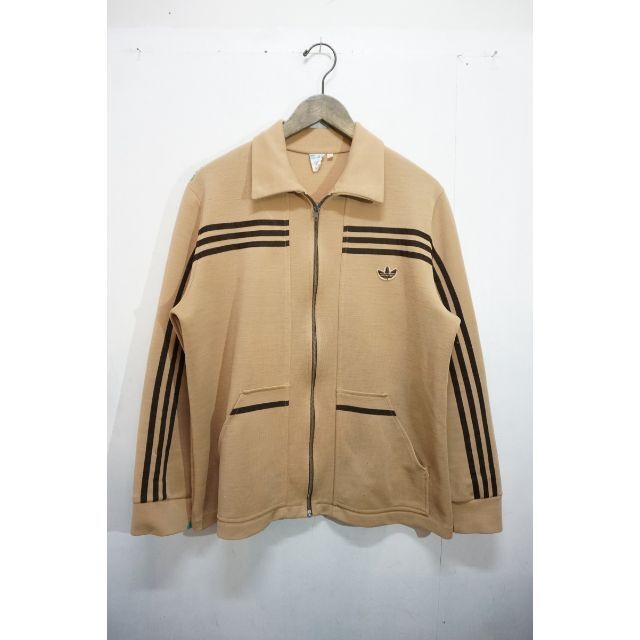 高価値】 adidas - gnu54茶1128M△ トラックジャケットking adidas 70