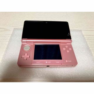 ニンテンドー3DS(ニンテンドー3DS)の3DS 本体 ピンク【美品】(家庭用ゲーム機本体)