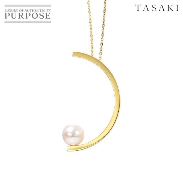 TASAKI  アコヤバロック真珠 とK18 ボールネックレス