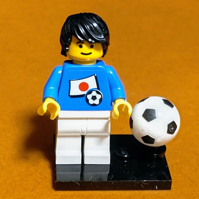 Lego(レゴ)のレゴ★サッカー 日本代表(サムライブルー）選手 背番号9 オリジナル 激レア エンタメ/ホビーのおもちゃ/ぬいぐるみ(その他)の商品写真