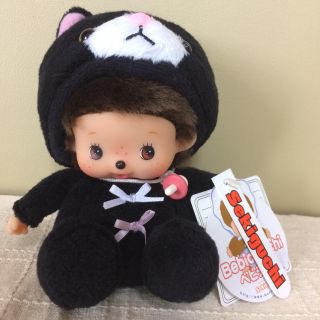 希少☆ベビチッチ  黒猫 新品 モンチッチ(キャラクターグッズ)