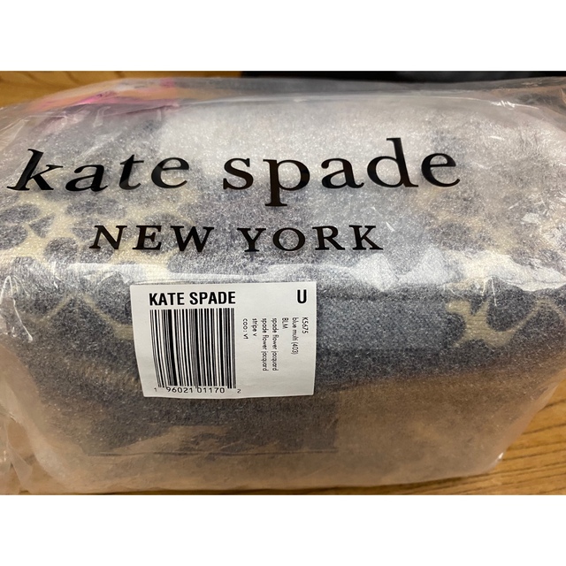 kate spade new york(ケイトスペードニューヨーク)のスペード フラワー ジャカード ストライプ バニティ キット レディースのファッション小物(ポーチ)の商品写真