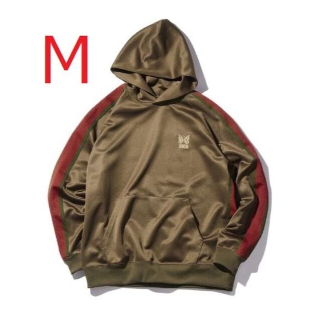 Needles(ニードルス)のUNION X NEEDLES TRACK HOODIE OLIVE M メンズのトップス(パーカー)の商品写真