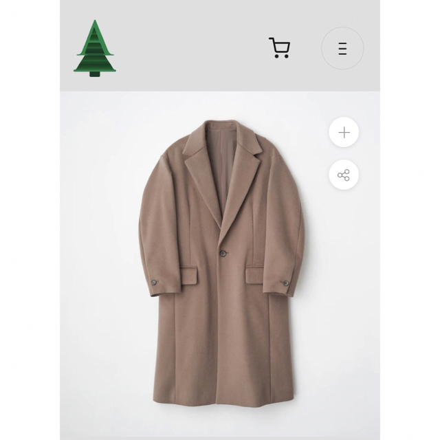 BEAVER CHESTER COAT abyts サイズS-