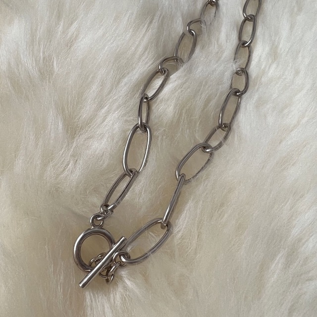 【新品 袋・値札付き】Oval Chain Necklace TODAYFUL