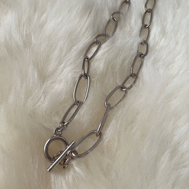 TODAYFUL(トゥデイフル)のOval Chain Necklace (Silver925) todayful レディースのアクセサリー(ネックレス)の商品写真