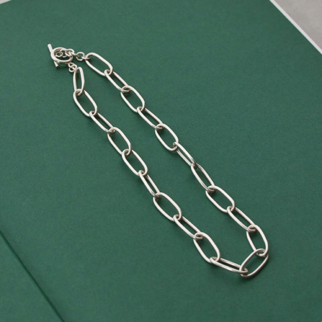 TODAYFUL(トゥデイフル)のOval Chain Necklace (Silver925) todayful レディースのアクセサリー(ネックレス)の商品写真