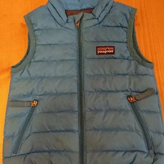 パタゴニア(patagonia)のパタゴニア ベスト ベビー 12M  ブルー(ジャケット/コート)