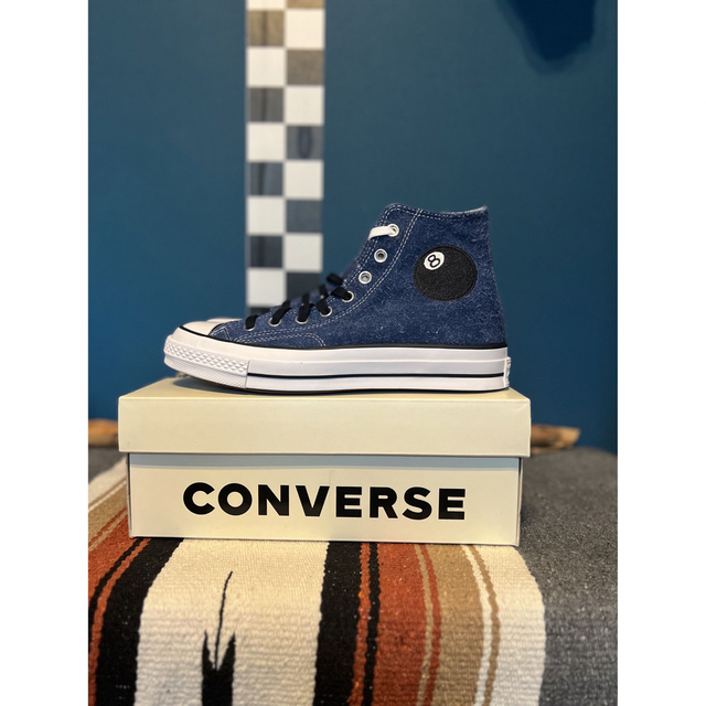 Stussy Converse  8-Ball 26.5cmメンズ