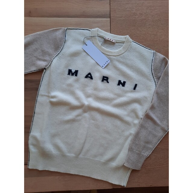 ⭐22AW 新品/MARNI バイカラーニット セーター 14Y/Mサイズ レディース ...