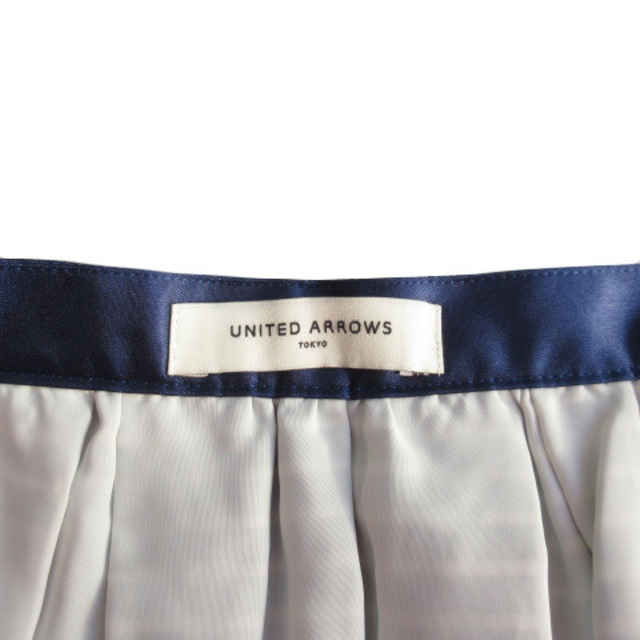 UNITED ARROWS(ユナイテッドアローズ)のユナイテッドアローズ UNITED ARROWS スカート フレア ボーダー レディースのスカート(ひざ丈スカート)の商品写真