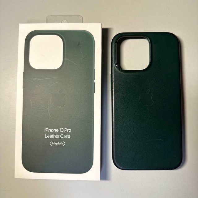 Apple - iPhone 13 Pro 純正レザーケース グリーンの通販 by こ Apple - iPhone 13 Pro 純正レザーケース グリーンの通販 by こ