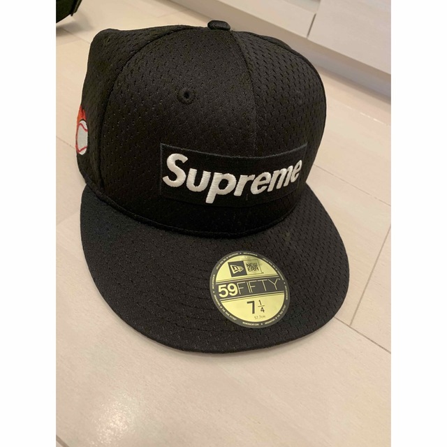 supreme ニューエラ　18ss   ストレートキャップ