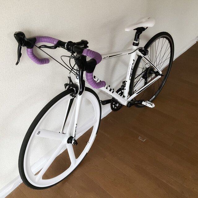 2021年ファッション福袋 美品 GIANT defy3 ホワイト 465 ロードバイク