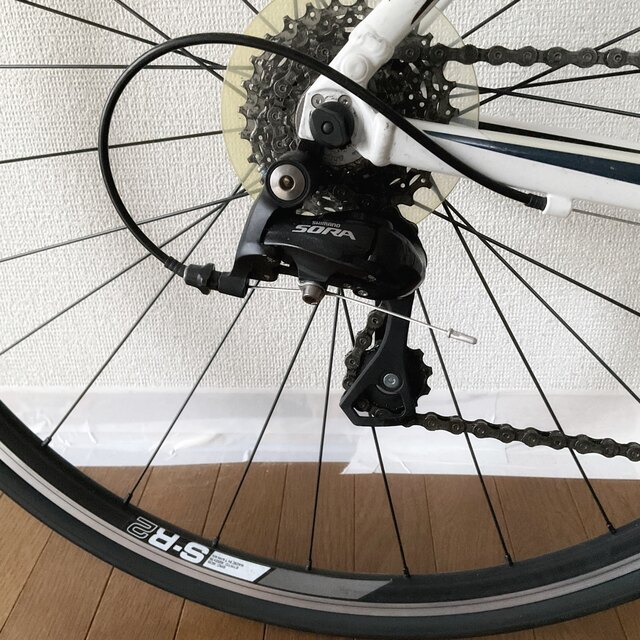 2021年ファッション福袋 美品 GIANT defy3 ホワイト 465 ロードバイク