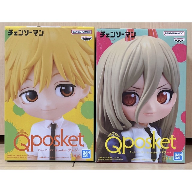 【新品未開封】チェンソーマンデンジ・Qposketパワー2×2 4体セット