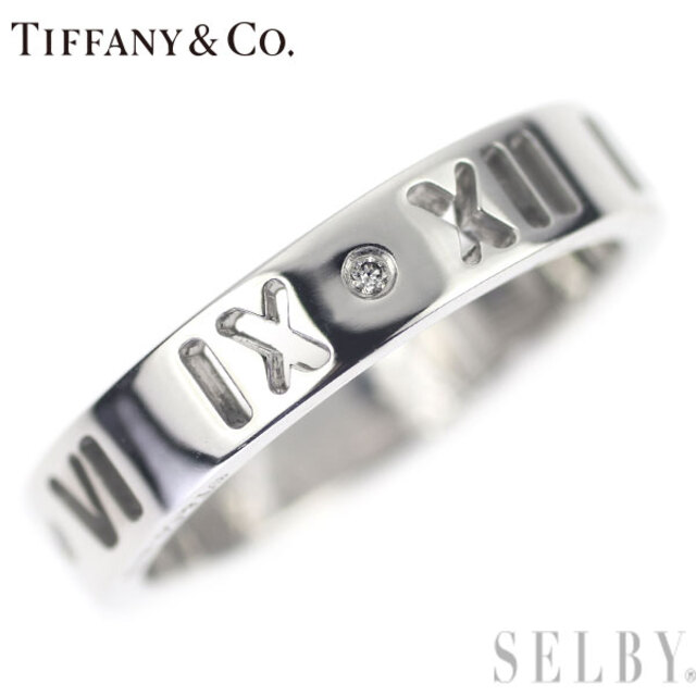 高級感 Tiffany & Co. - ティファニー K18WG ダイヤモンド リング