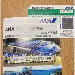 ANA 株主優待券(その他)