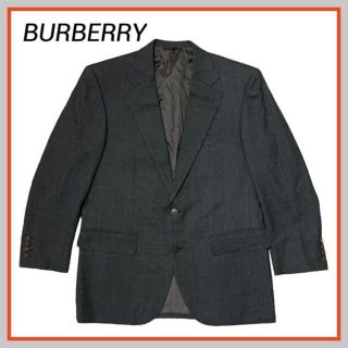 バーバリー(BURBERRY)の✨BURBERRY バーバリー テーラードジャケット メンズ L 古着 ブラック(テーラードジャケット)