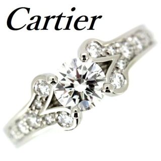 カルティエ バレリーナ リング 0.31CT G VVS2 3EXT