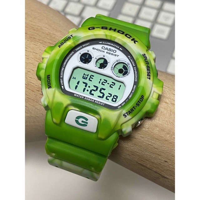 G-SHOCK/ジャミンカラー/迷彩/カモ/マーブル/三ツ目/限定/グリーン/緑