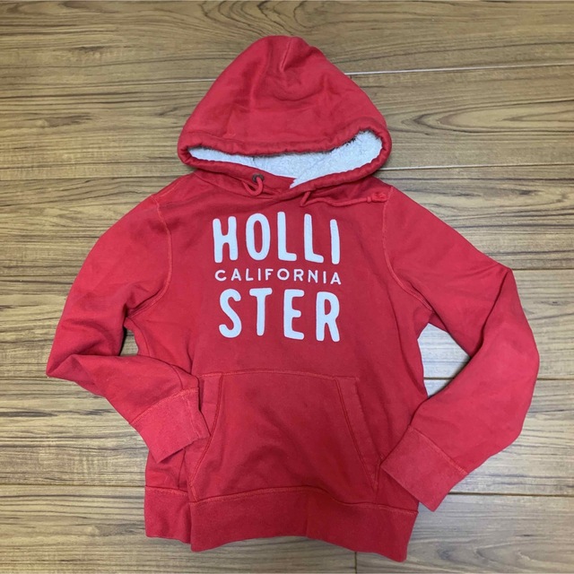 Hollister(ホリスター)のホリスター　パーカー　裏ボア メンズのトップス(パーカー)の商品写真