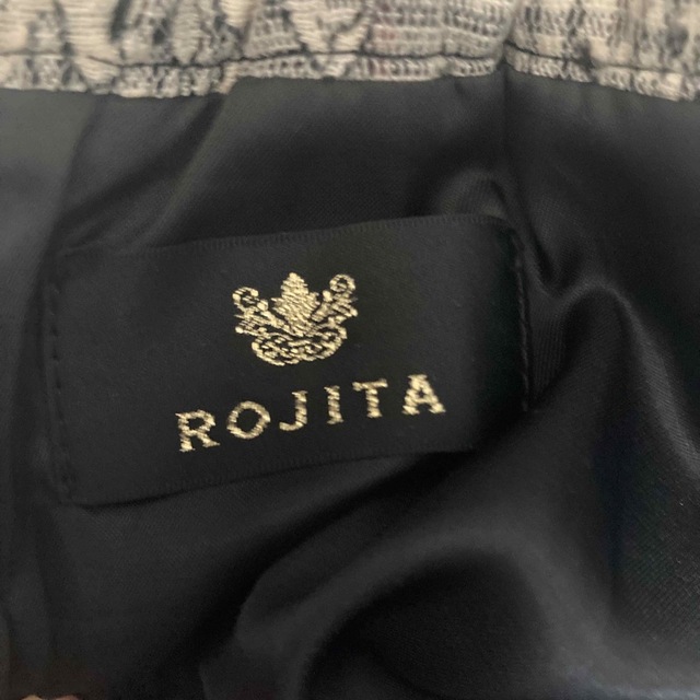 ROJITA(ロジータ)のROJITA 台形 花柄 レース ひざ丈 スカート ロジータ レディースのスカート(ひざ丈スカート)の商品写真