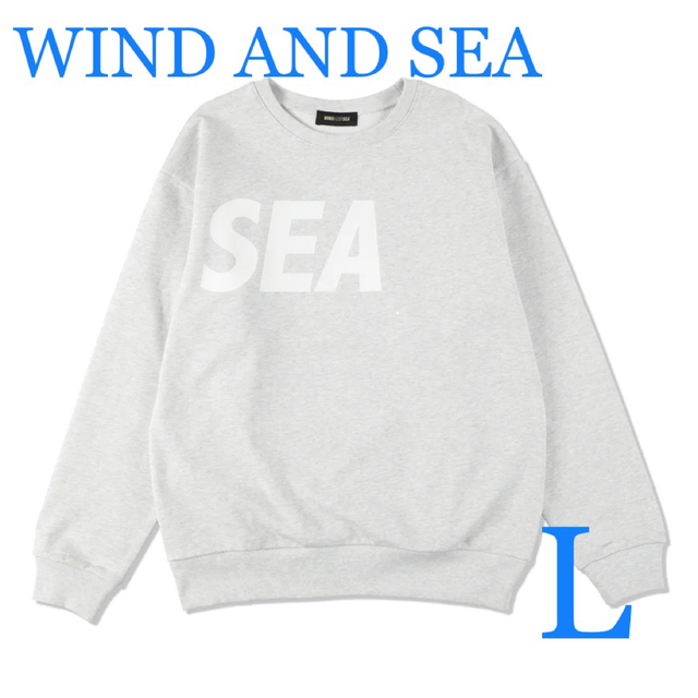 WIND AND SEA DAMAGED CREW NECK Ｌサイズ smcint.com