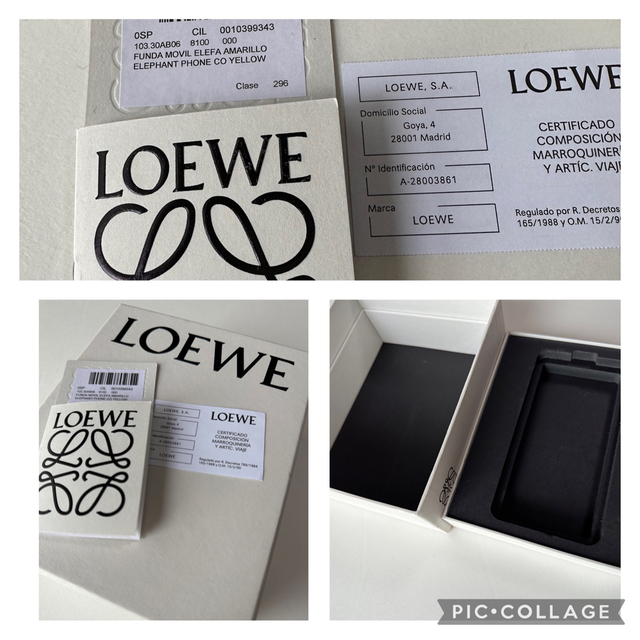 LOEWE(ロエベ)のロエベ  iPhoneケース　iPhone XS Max スマホ/家電/カメラのスマホアクセサリー(モバイルケース/カバー)の商品写真