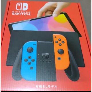 ニンテンドウ(任天堂)の新品未開封ニンテンドースイッチNintendo Switch 有機EL本体(家庭用ゲーム機本体)