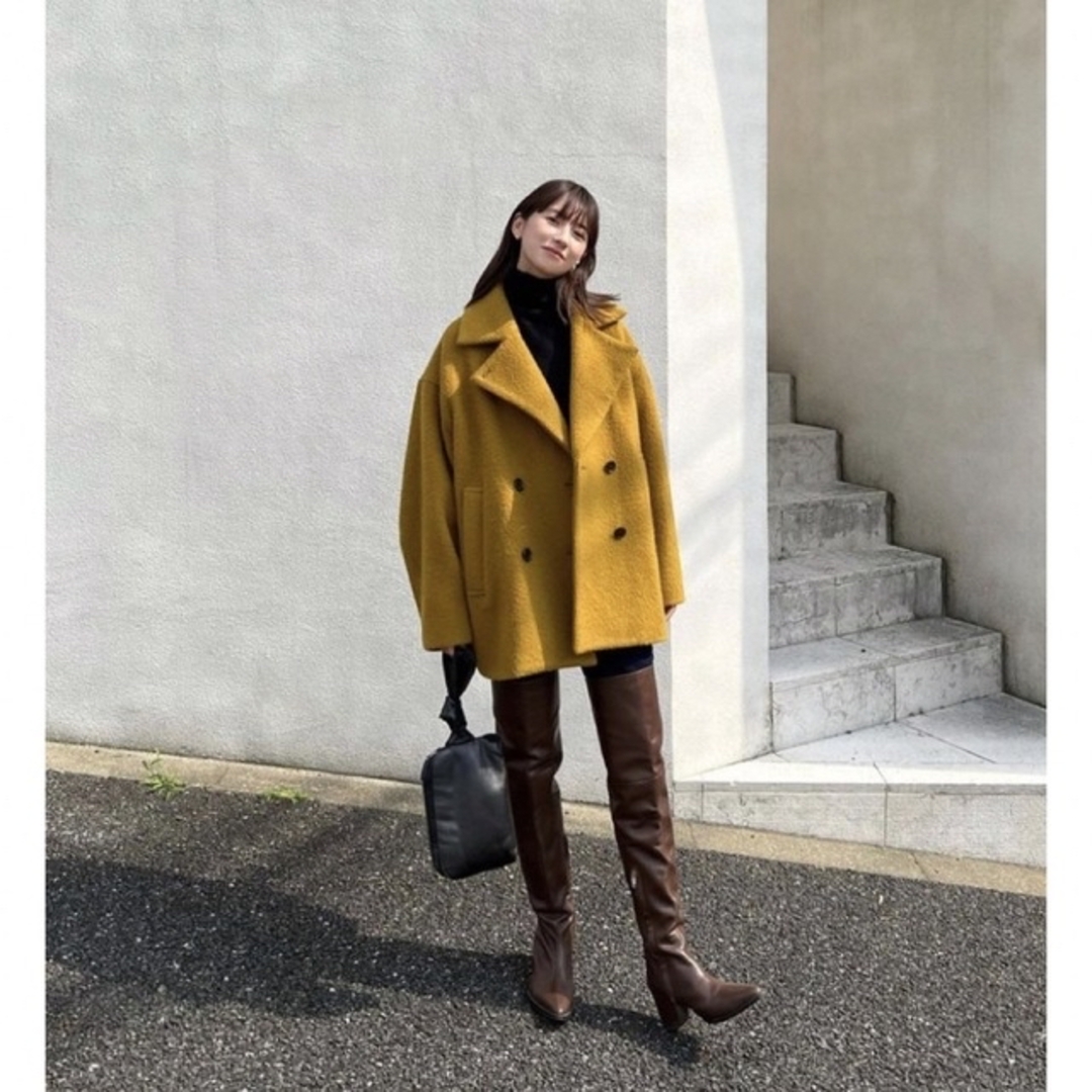 CLANE - CLANE OVER LINE DOUBLE COAT クラネの通販 by sora｜クラネ