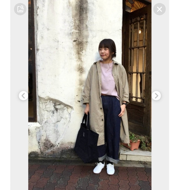 nest Robe - ネストローブ スーピマコットンステンカラーコートの通販