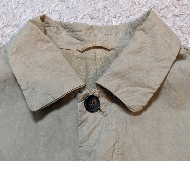 nest Robe - ネストローブ スーピマコットンステンカラーコート nest Robe - ネストローブ スーピマコットンステンカラーコート