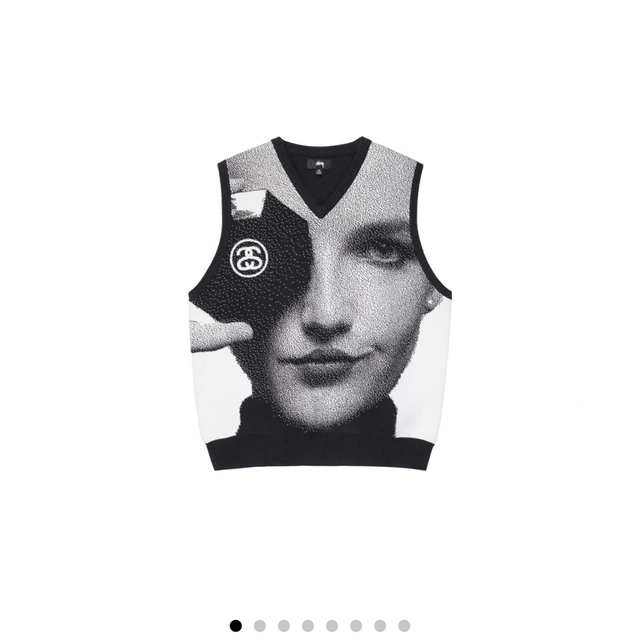 STUSSY PHOTO JACQUARD VEST