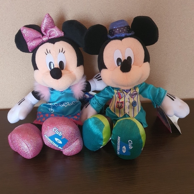 Disney(ディズニー)の[MM-27] TDL 2009 ミキミニ クラブモンスター ぬいぐるみ セット エンタメ/ホビーのおもちゃ/ぬいぐるみ(キャラクターグッズ)の商品写真