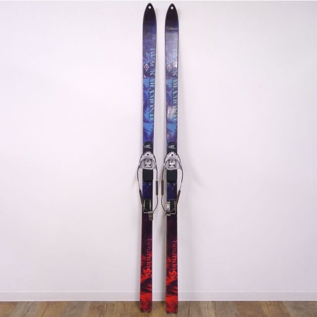 ブラックダイヤモンド Black Diamond テレマークスキー bounckary 185cm ビンディング riva z スキー 登山 アウトドア 重量実測：2260g（ビンディング含む1本)素材-