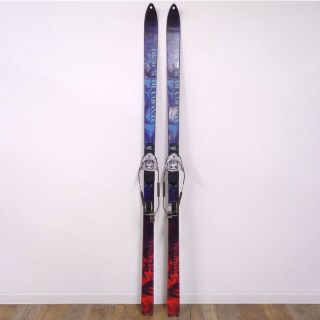 ブラックダイヤモンド(Black Diamond)のブラックダイヤモンド Black Diamond テレマークスキー bounckary 185cm ビンディング riva z スキー 登山 アウトドア 重量実測：2260g（ビンディング含む1本)(板)