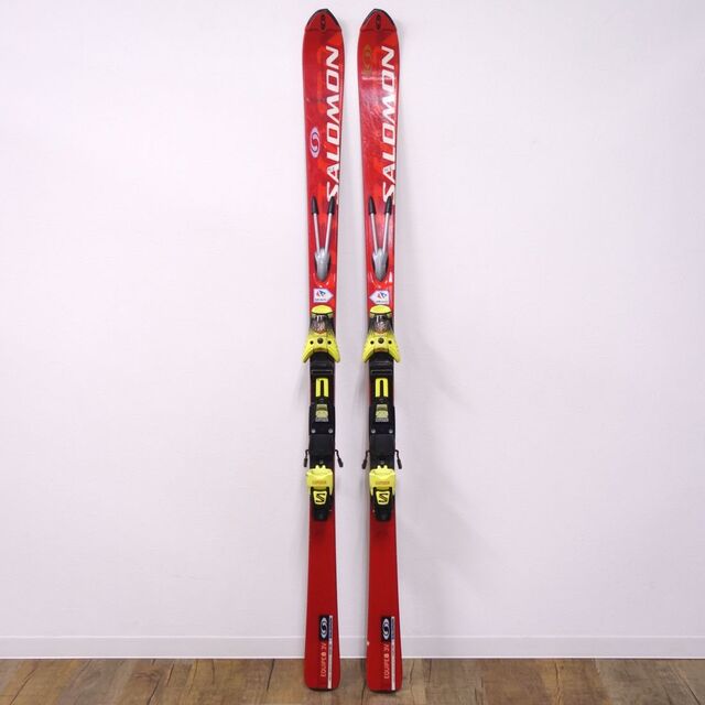 160cm ジュニア/レディースも可 カービングスキー 2点セット SALOMON 160cm ジュニア/レディースも可 カービングスキー 2点セット SALOMON