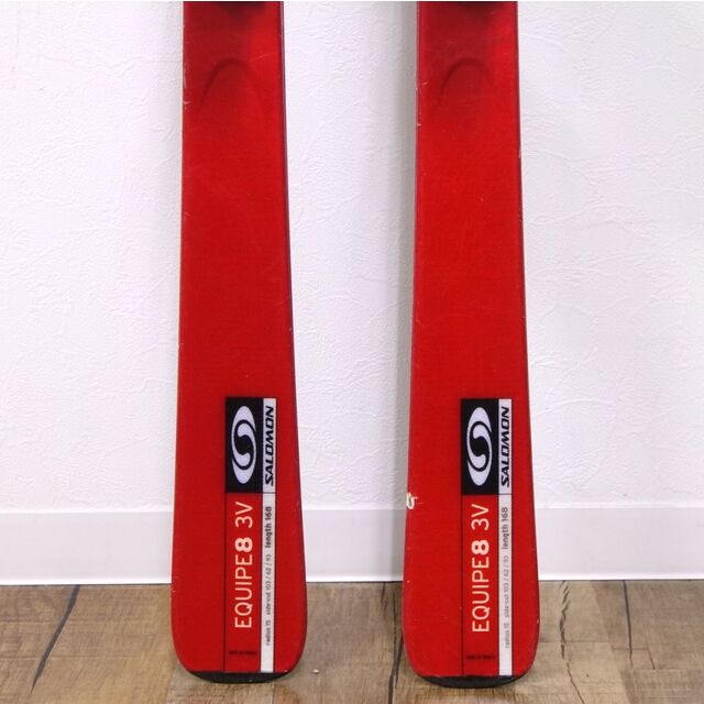SALOMON - サロモン salomon カービングスキー EQUIPE8 3V 168cm SALOMON - サロモン salomon カービングスキー EQUIPE8 3V 168cm