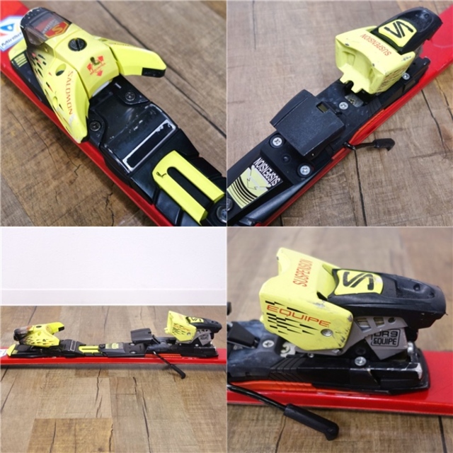 SALOMON - サロモン salomon カービングスキー EQUIPE8 3V 168cm SALOMON - サロモン salomon カービングスキー EQUIPE8 3V 168cm